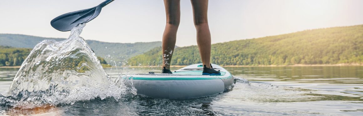 Apprendre à pagayer sur un paddle