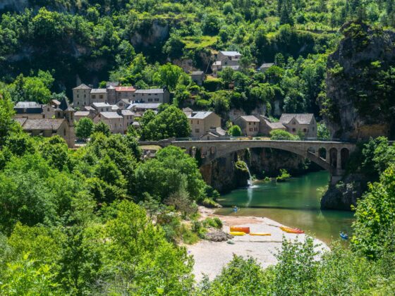 Canoë dans les gorges du Tarn