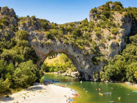 Canoë en Ardèche
